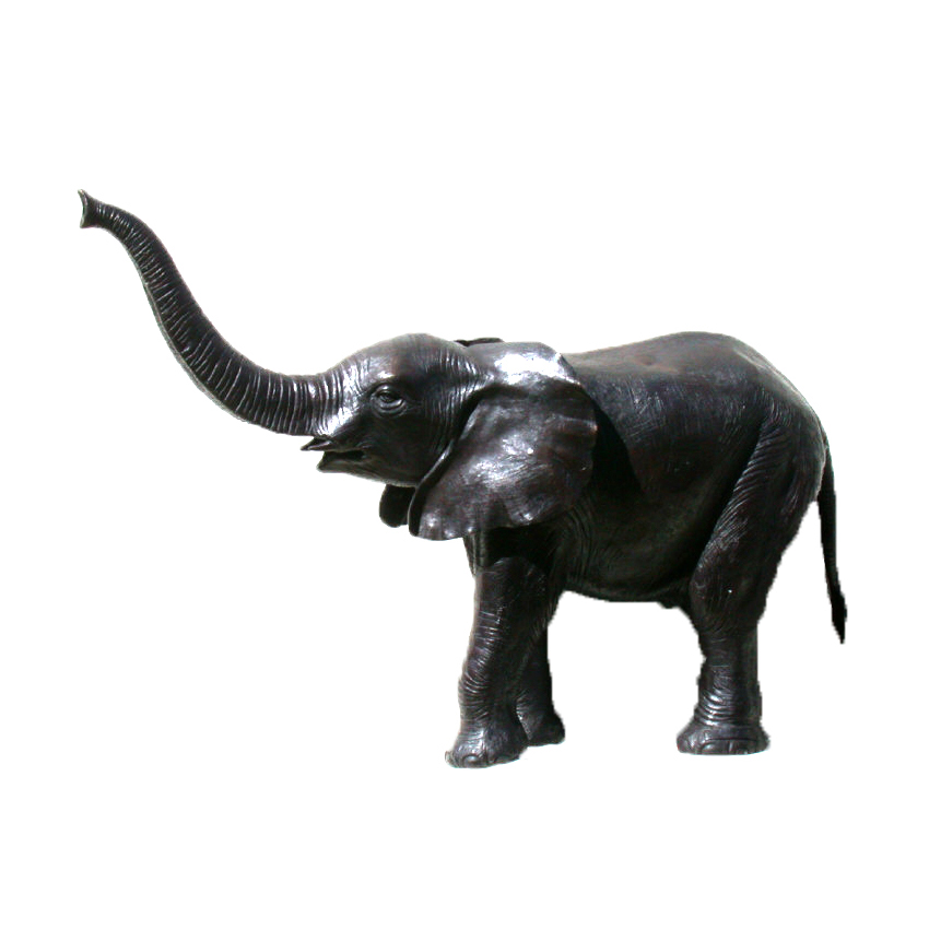 SRB47533 Bronze Baby Elephant Fountain Sculpture by Metropolitan Galleries Inc