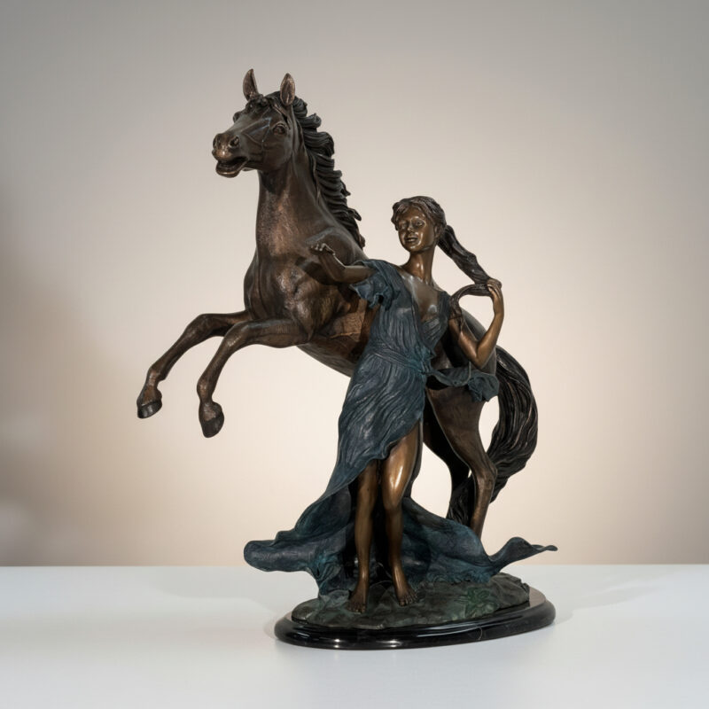 SRB48779 Bronze 'Far & Away' Sculpture by Metropolitan Galleries Inc.
