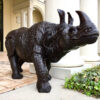Bronze Rhinoceros Sculpture