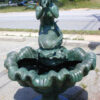 Bronze Mermaid on Shell Fountain