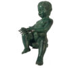 Bronze Boy holding Frog Fountain