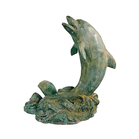 SRB991665 Bronze Dolphin Fountain Sculpture by Metropolitan Galleries Inc