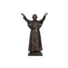 Bronze Pope John Paul II Table-top Sculpture