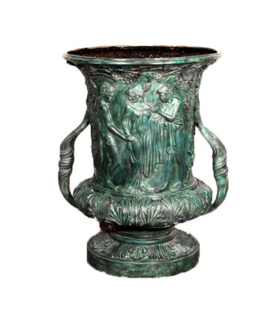 SRB25123 Bronze Grape Urn Metropolitan Galleries Inc.