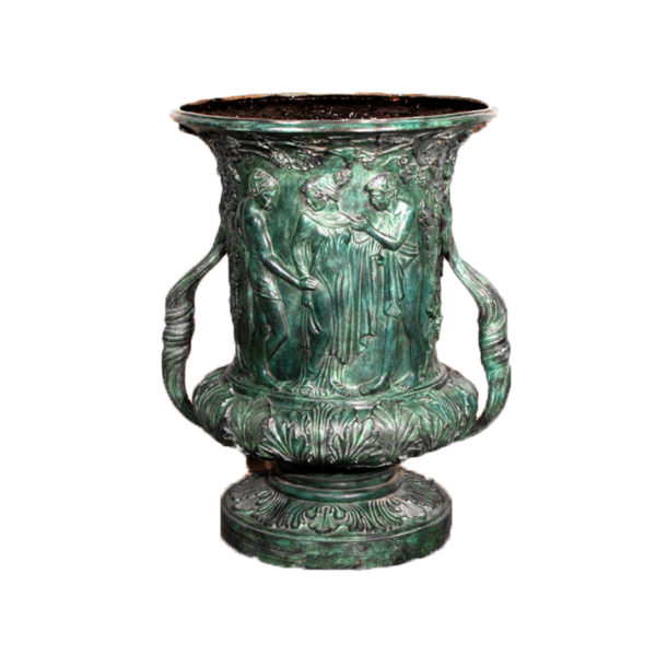 SRB25123 Bronze Grape Urn Metropolitan Galleries Inc.