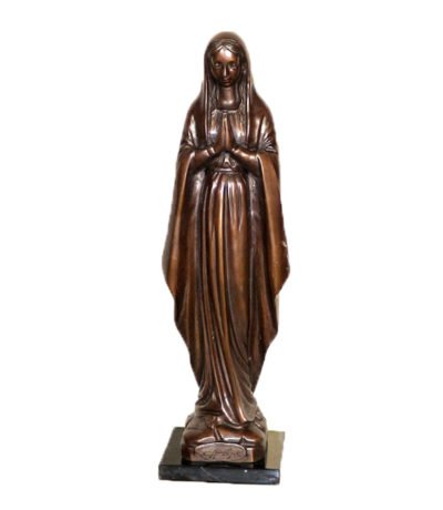 SRB47909 Bronze Madonna Sculpture Metropolitan Galleries Inc.