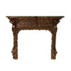 Bronze Fire Place Surround Marble Mantle