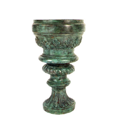 SRB81397 Bronze Verdigris Vase