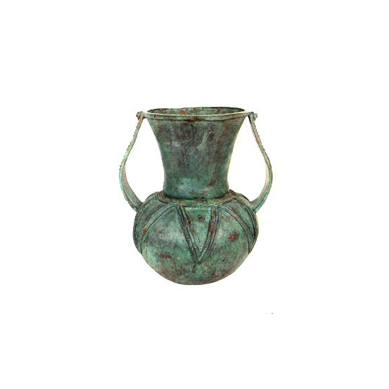 Bronze Verdigris Vase Metropolitan Galleries Inc.