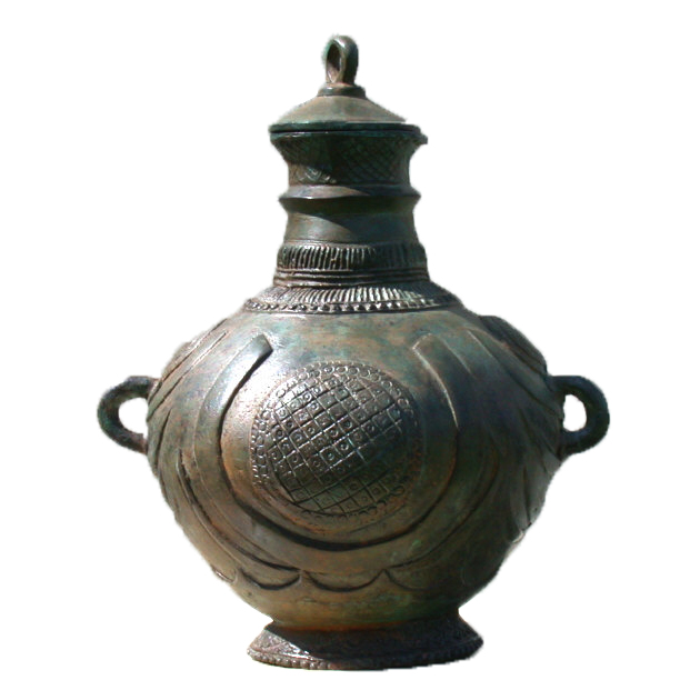 Bronze Verdigris Vase Metropolitan Galleries Inc. Bronze Home Decor