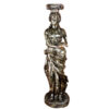 Bronze Caryatid Allegorical Sculpture