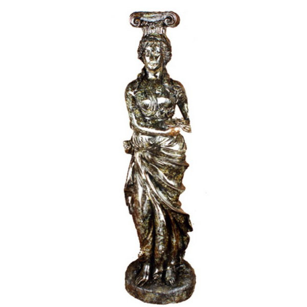 SRB84047 Bronze Caryatid Allegorical Sculpture Metropolitan Galleries Inc.