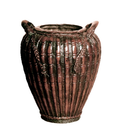 Bronze Lobed Vessel Metropolitan Galleries Inc.