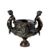 Bronze Boys Mythological Urn