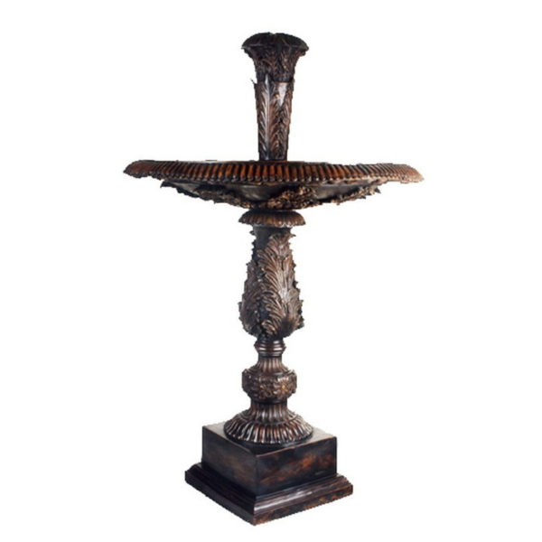 Bronze Urn Fountain Sculpture Metropolitan Galleries Inc.