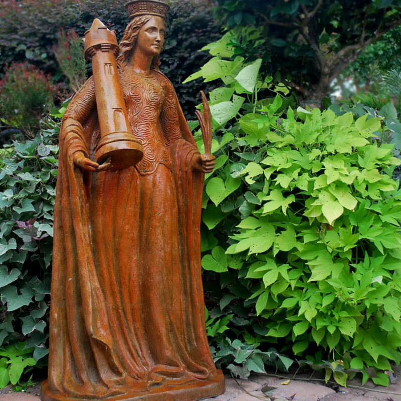 SRB95007 Bronze Chess Queen Sculpture Metropolitan Galleries Inc.