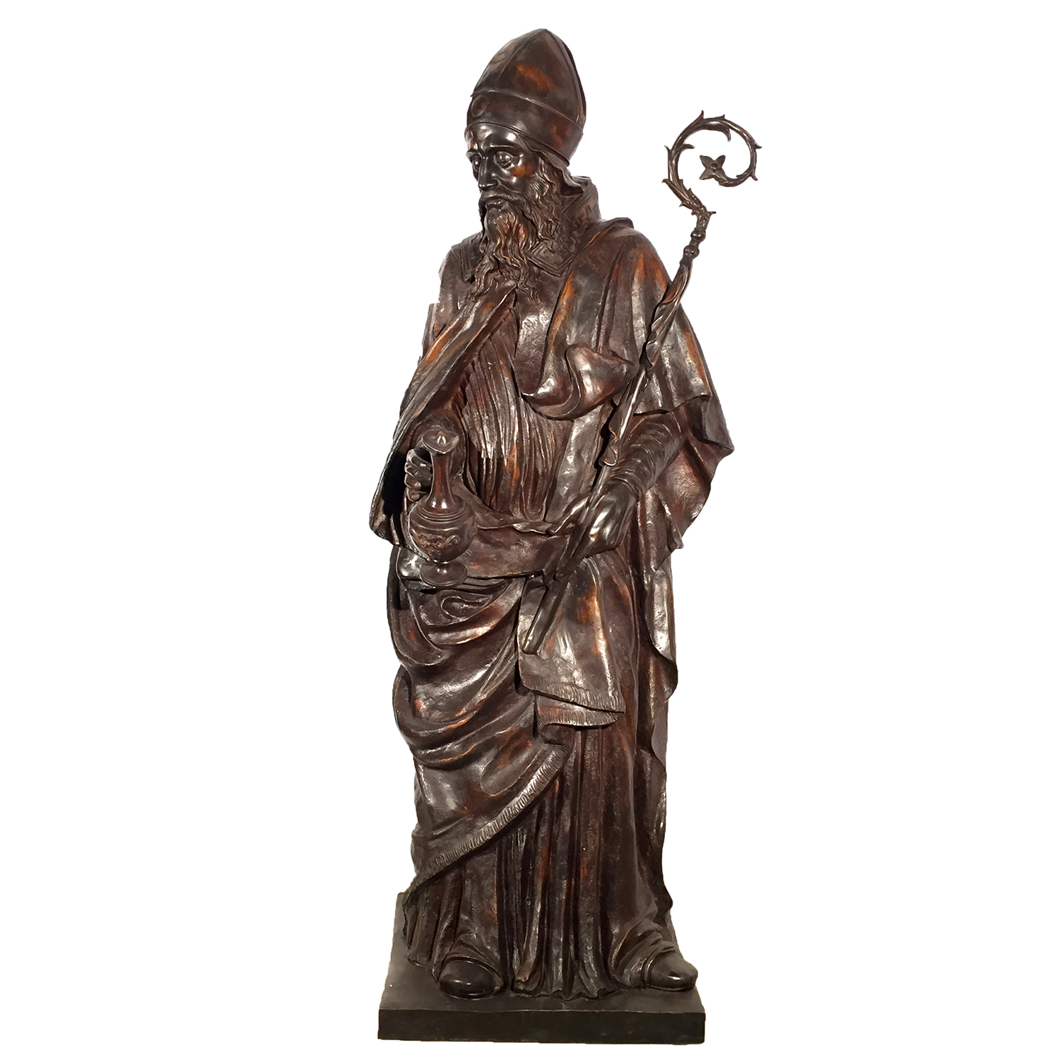 Cast Bronze Saint Louis of Toulouse Statue