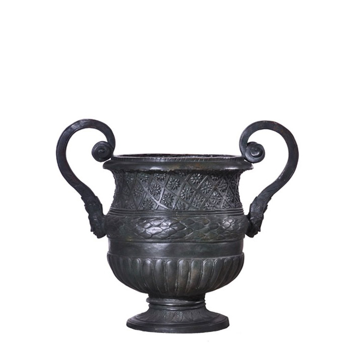 Bronze Urn with Handles Metropolitan Galleries Inc.