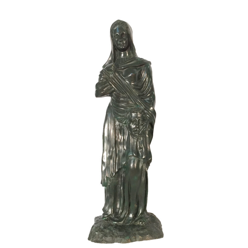 SRB991728 Bronze Melpomene Sculpture Metropolitan Galleries Inc.