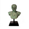 Bronze Caesar Bust Table Top Sculpture