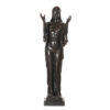 Bronze Lady with Hands Out Sculpture