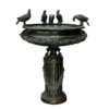 Bronze Classical Birdbath Fountain Sculpture