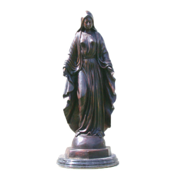 SRB81409 Bronze Immaculate Conception Sculpture Metropolitan Galleries Inc.