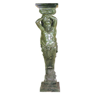 SRB81561 Bronze L'Hiver Sculpture Metropolitan Galleries Inc.