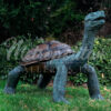Bronze Galapagos Turtle Fountain Sculpture