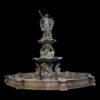 Marble Angelic Tier Fountain & Circle Basin
