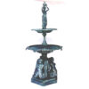 Bronze Merboy & Lady Two Tier Fountain