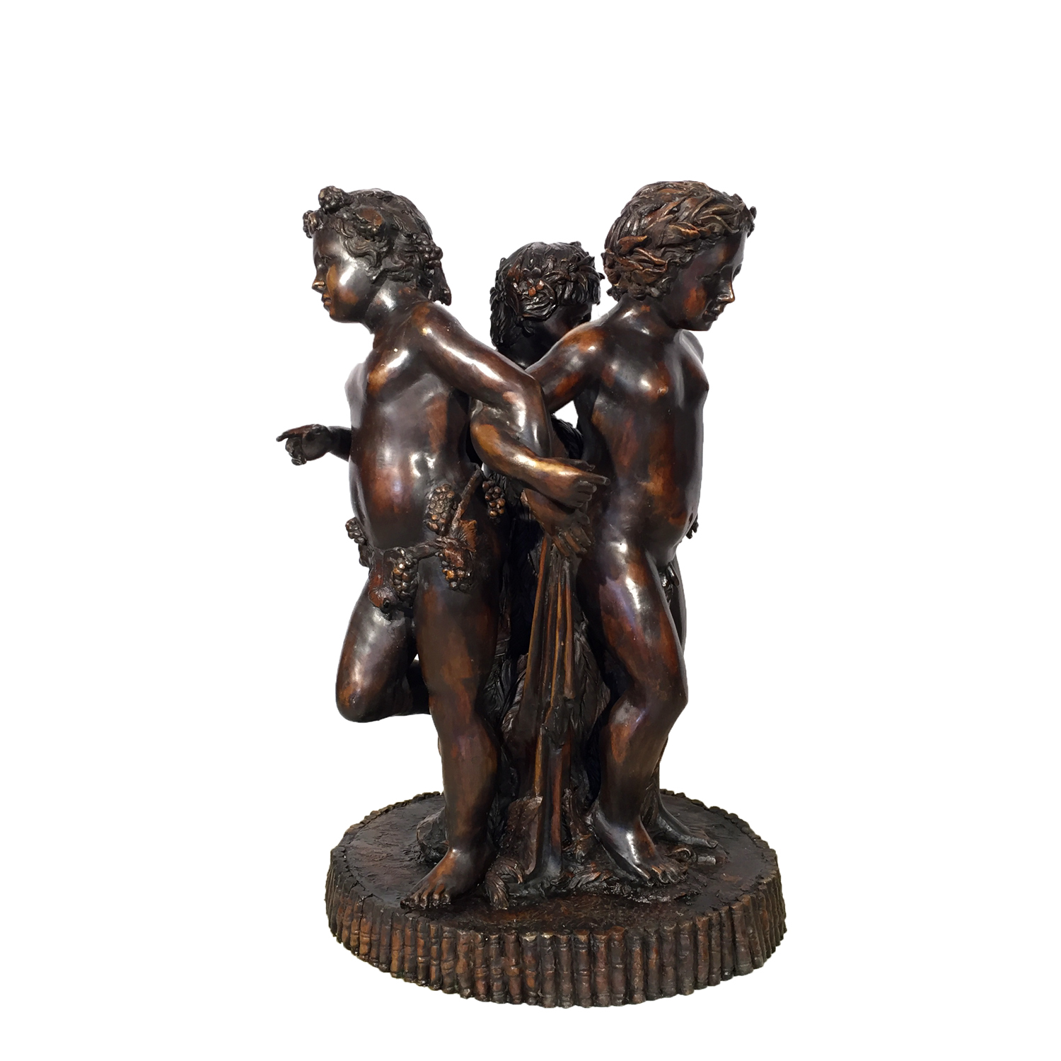 SRB991920 Bronze Three Boys Sculpture Metropolitan Galleries