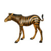 Bronze Baby Zebra Sculpture