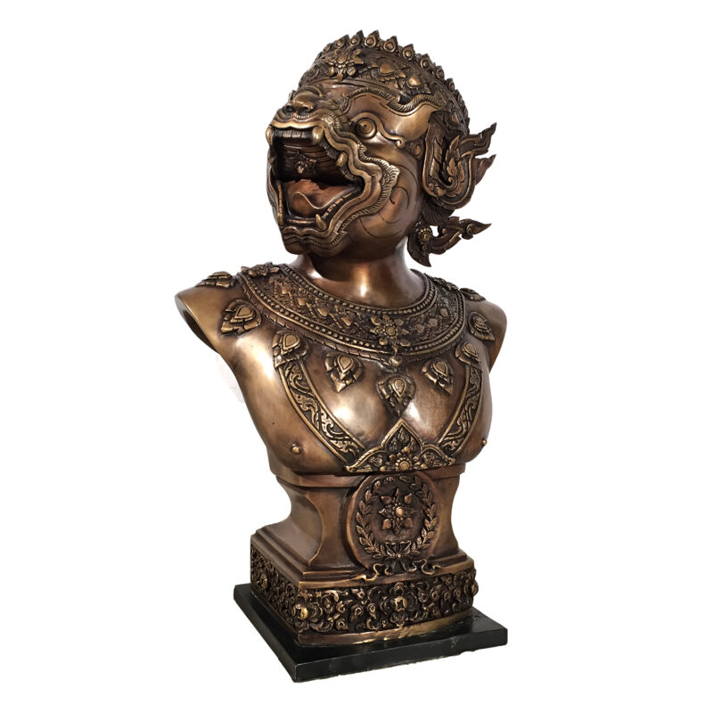 Hanuman Monkey King Bronze Statue Metropolitan Galleries