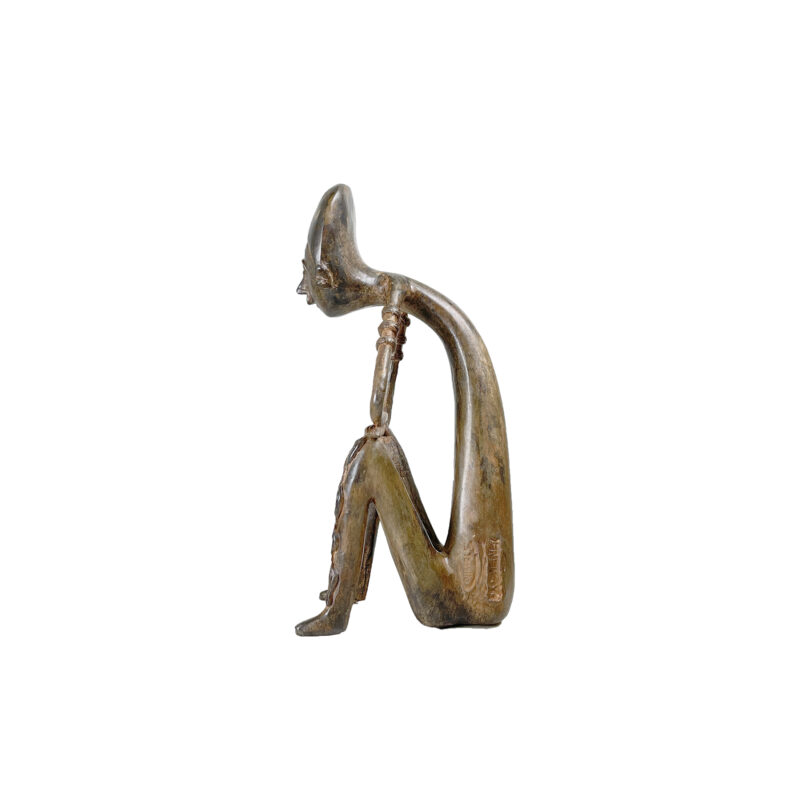 SRBC65010 Bronze Medicine Man Table-top Sculpture by Metropolitan Galleries Inc 2