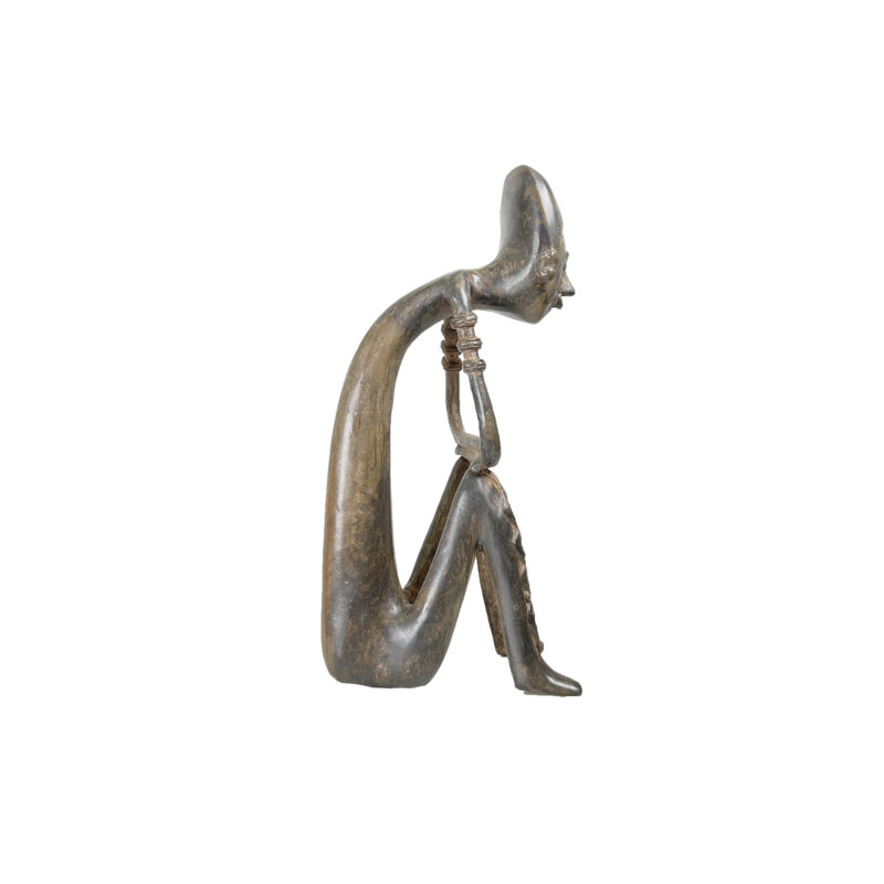 SRBC65010 Bronze Medicine Man Table-top Sculpture by Metropolitan Galleries Inc 4