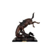 Bronze Remington ‘Wicked Pony’ Table-top Sculpture