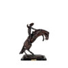 Bronze Remington ‘Bronco Buster’ Table-top Sculpture