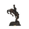 Bronze Remington Outlaw Table-top Sculpture