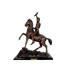 Bronze Remington ‘Scalp’ Table-top Sculpture