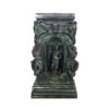 Bronze Mythological Pedestal with Rams Head