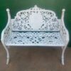 Iron Bench with Design