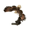 Bronze Eagle Flying Sculpture