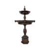 Bronze Two Tier Rose Fountain