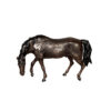 Bronze Small Grazing Horse Sculpture