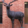 Bronze Large Deer Sculpture