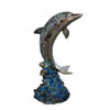 Bronze Dolphin Fountain Sculpture