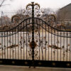 Iron Double Ornate Gate