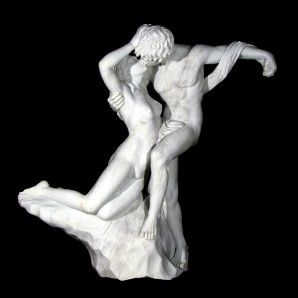 JBF625 Marble Lovers Fountain Sculpture Metropolitan Galleries Inc.