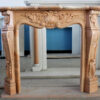 Marble Mantle Sunset Red